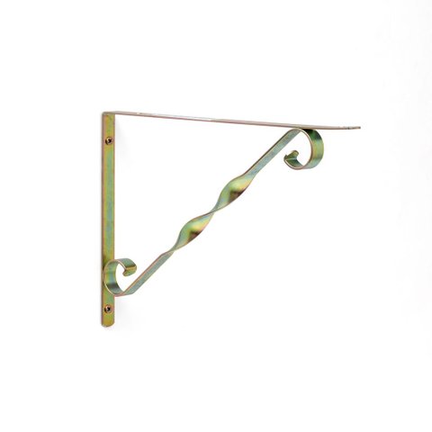 Suporte Decorado Mão Francesa para Prateleira 30 cm Bicromatizado