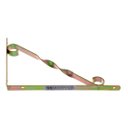 Ver imagem 2 de Suporte Decorado Mão Francesa para Prateleira 30 cm Bicromatizado