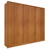 Guarda-Roupa Casal Barcelona 6 Portas 6 Gavetas Ripado Cinamomo - Tcil Móveis - 2