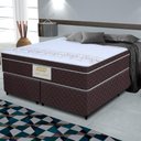 Ver imagem 2 de Cama Box Conjugado Queen com Colchão 158x71x198 Saint Louis Gazin Cr35371 Marrom