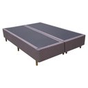 Ver imagem 3 de Cama Box Conjugado Queen com Colchão 158x71x198 Saint Louis Gazin Cr35371 Marrom
