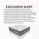 Ver imagem 3 de Ortobom Colchão Exclusive Sleep Queen Ortopédico 158x198cm