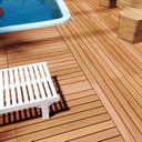 Ver imagem 2 de Deck 80cm x 80cm Madeira Maciça Taty Móveis Marrom