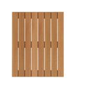 Ver imagem 1 de Deck 80cm x 80cm Madeira Maciça Taty Móveis Marrom
