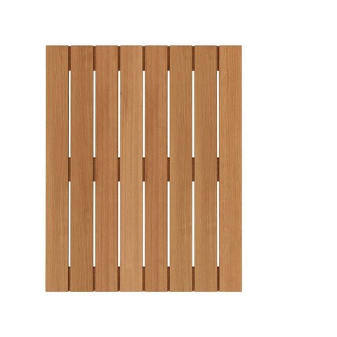 Deck 80cm x 80cm Madeira Maciça Taty Móveis Marrom