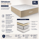 Ver imagem 6 de Colchão Queen Ortobom Star New Molas Ensacadas Superpocket Conforto Firme Malha 38cm Altura