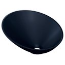 Ver imagem 1 de Cuba Pia para Banheiro Meia Lua 39cm Thaís C08 Preto - Mpozenato