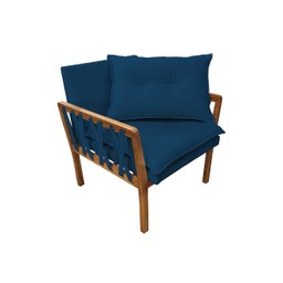 POLTRONA DECORATIVA LUXO SAFIRA DORA BELA Califónia 129 - 2