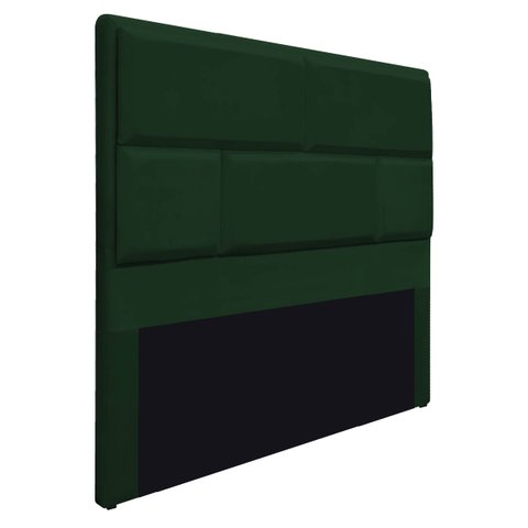 Cabeceira Queen Brick P02 160 cm para cama Box Suede - Doce Sonho Móveis CABECEIRA QUEEN CABECEIRA E