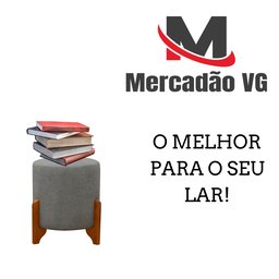 2 Puff Decorativo Thor Redondo Pes de Madeira e Tecido Linho:cinza - 6