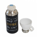 Ver imagem 2 de Garrafa Térmica de Inox com Copo Tipo Botija - 300 ml - Ekilibrium Ref. 5310:Preto