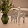 Escultura Decorativa Zebra em Resina 38cm Ss0275 Btc - 2