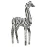 Escultura Decorativa Zebra em Resina 38cm Ss0275 Btc - 1