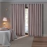 Cortina Corta Luz Tecido com Brilho- Taupe 3.60m X 2.50m - 1