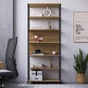 Ver imagem 1 de Estante para Escritório com 7 Prateleiras 87cm Concept Móvel na Caixa