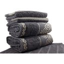 Ver imagem 2 de Toalha de Banho Avulsa 75x150cm Premium Barroca Caviquioli Barroca63026000 Cinza