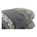 Ver imagem 1 de Toalha de Banho Avulsa 75x150cm Premium Barroca Caviquioli Barroca63026000 Cinza