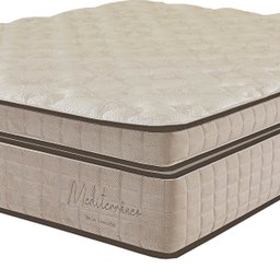 Colchão Queen Size 158x198x36 Mediterrâneo Prorelax Molas Ensacadas Euro Pillow One Face - Bege - 2