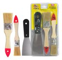 Ver imagem 1 de Kit Conjunto Pinceis com Espatula Jogo Pintura Profissional