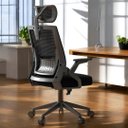 Ver imagem 2 de Cadeira Metalred Office - Preta - Confortável e Ajustável