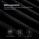 Ver imagem 5 de Cadeira Metalred Office - Preta - Confortável e Ajustável