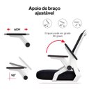 Ver imagem 7 de Cadeira Metalred Office - Preta - Confortável e Ajustável