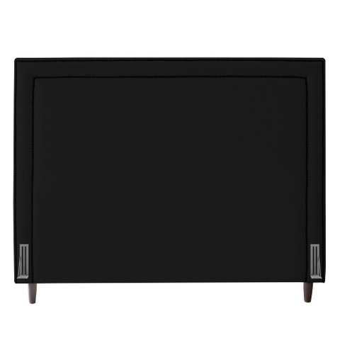 Cabeceira King Size Maísa 195cm C/ Frame Preto