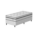 Ver imagem 1 de Conjunto Box Solteiro Mola Ensacada Prodormir Max Springs