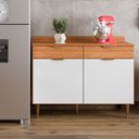 Ver imagem 2 de Balcao de Cozinha Vittoria Freijo com Off White Batrol