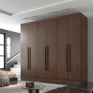 Guarda Roupa Casal Olímpia 6 Portas 6 Gavetas Divisao Ele e Ela:new Canion