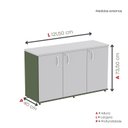 Ver imagem 4 de Armário para Escritório 3 Portas Credenza
