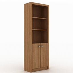 Kit Escritório 6 Peças com Mesa para Escritório em L, Balcão,  Gaveteiro,  Armário Multiuso Alto e 2 Estantes - 6