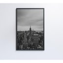 Ver imagem 5 de Quadro Empire State Preto e Branco 40x60 Cm Tecido Canvas