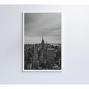 Ver imagem 7 de Quadro Empire State Preto e Branco 40x60 Cm Tecido Canvas