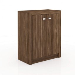 Kit Escritório 6 Peças com Mesa para Escritório em L, Balcão,  Gaveteiro,  Armário Multiuso Alto e 2 Estantes - 6