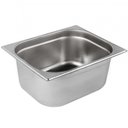 Ver imagem 1 de Kit 4 Cubas Gastronomica Inox 1-2x150mm com Tampas Brasinox