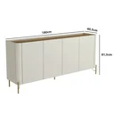 Ver imagem 3 de Buffet MDF com Porta Lisa L180 X A81,5cm