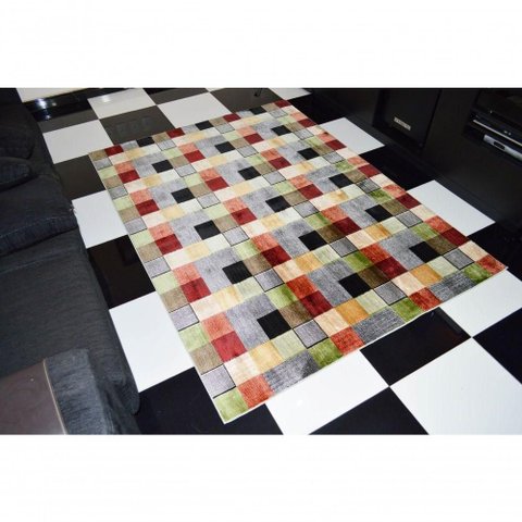 Tapete Veludo 2.00m x 3.00m Marbella Moderno Pathwork Rayza