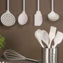 Ver imagem 2 de Pincel Culinário Silicone 28cm Cozinha Flex Vanilla Brinox