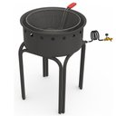 Ver imagem 3 de Tacho Fritador Coluna a Gás Alta Pressão 14L Óleo PR-14G Progás e Cortador de Legumes