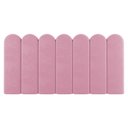 Ver imagem 3 de Painel Cabeceira Cama Box Casal Lana 140cm Suede Rosa - Desk Design