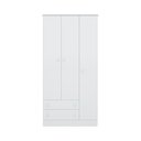 Ver imagem 5 de Kit Quarto de Bebê Doce Sonho com Berço com Rodízio Guarda Roupa 3 Portas e Colchão D18 130x60 Movel