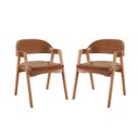 Ver imagem 2 de Kit 2 Cadeiras para Mesa de Jantar Gaia