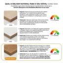 Ver mais imagens de Kit 2 Cadeiras para Mesa de Jantar Gaia Marrom/Caramelo Yescasa
