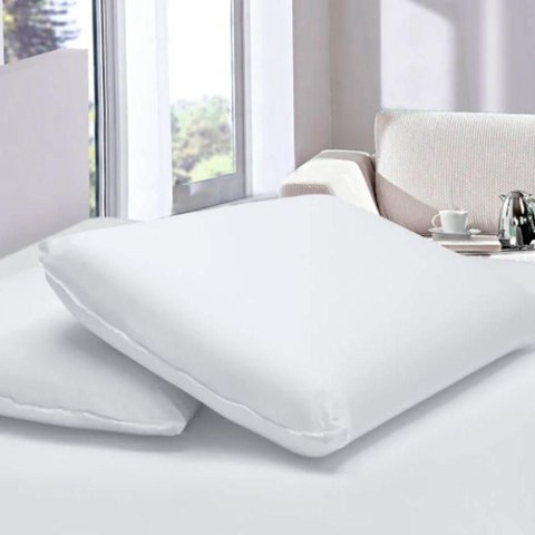 Travesseiro Buettner Perfil Médio Livorno 50cm X 70cm Branco