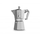 Ver imagem 1 de Cafeteira Moka Express 3 Xic Exclusive Prata - Bialetti