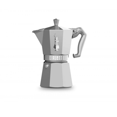 Cafeteira Moka Express 3 Xic Exclusive Prata - Bialetti