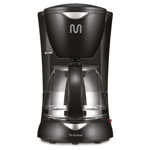 Cafeteira Elétrica 15 Xícaras Jarra de Vidro C/ Filtro Reutilizável e Colher Dosadora 220v - 550w Mu