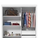 Ver imagem 6 de Guarda-Roupa Solteiro 2 Portas 1 Porta Espelhada Royale 100% MDF