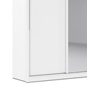 Ver imagem 5 de Guarda-Roupa Solteiro 2 Portas 1 Porta Espelhada Royale 100% MDF